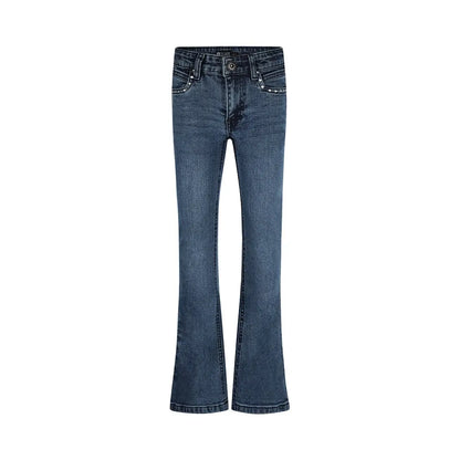 NO WAY MONDAY Jeans – Blau mit Steinchen Mokkini Kindermode Jeans