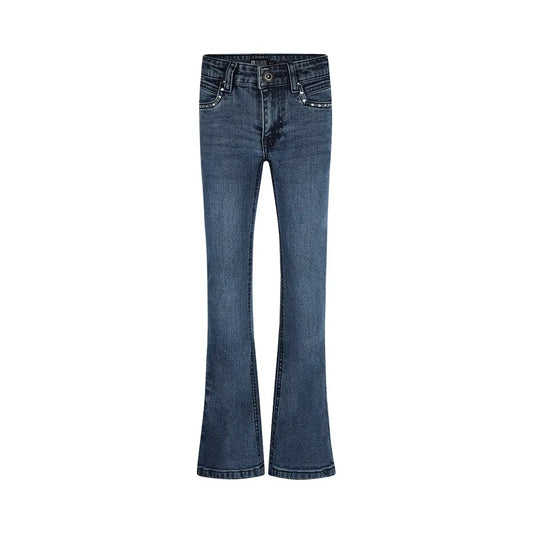 NO WAY MONDAY Jeans – Blau mit Steinchen Mokkini Kindermode Jeans