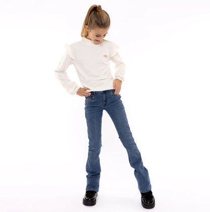 NO WAY MONDAY Jeans – Blau mit Steinchen Mokkini Kindermode Jeans