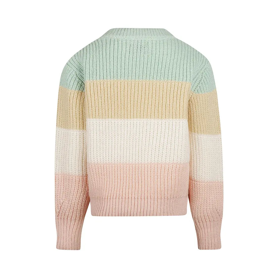 NO WAY MONDAY Pullover – Blockstreifen Pastell Mokkini Kindermode Pullover