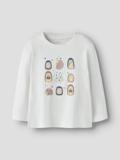Name it Langarmshirt Igel-Print Mokkini Kindermode T-Shirt Langarm