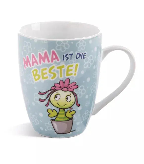 Nici Porzellantasse „MAMA ist die BESTE“ – 310 ml Mokkini Kindermode Tasse