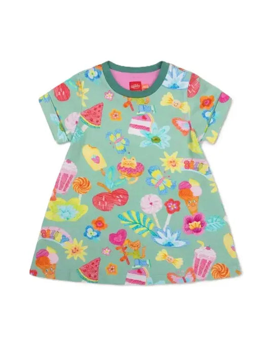 Oilily Kinderkleid Candyland – Fröhlich & Bequem Mokkini Kindermode Kleid