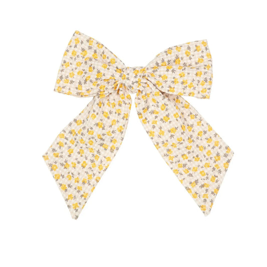 Rockahula Kids Haarclip- Schleife mit Blumenprint Mokkini Kindermode Haarspange