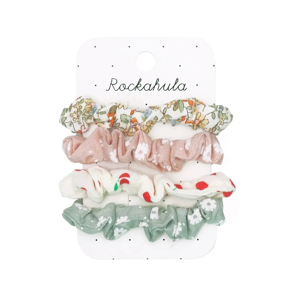 Rockahula Kids "Beeren & Blumen" Scrunchie Set - Haargummis - Rockahula Kids