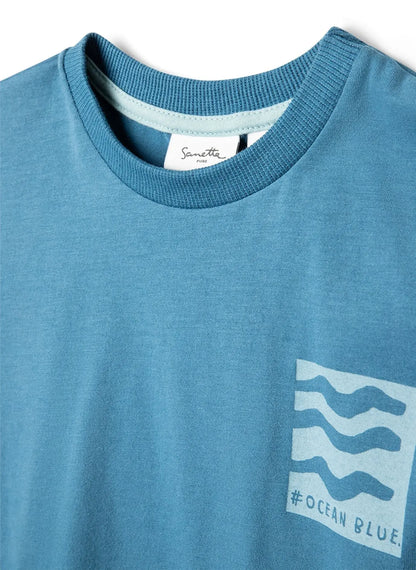 Sanetta T-Shirt mit Details-Mokkini Kindermode
