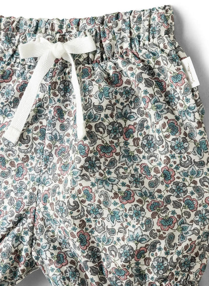 Sanetta Shorts im Paisley-Muster-Mokkini Kindermode