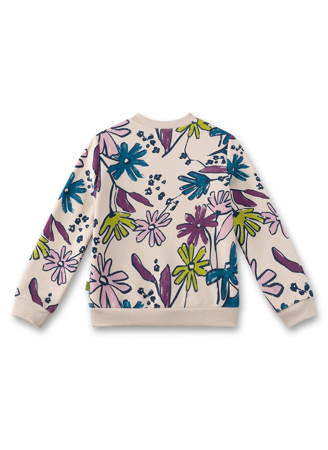 Sanetta Sweatshirt mit Blumenprint - Sweatshirt - Sanetta