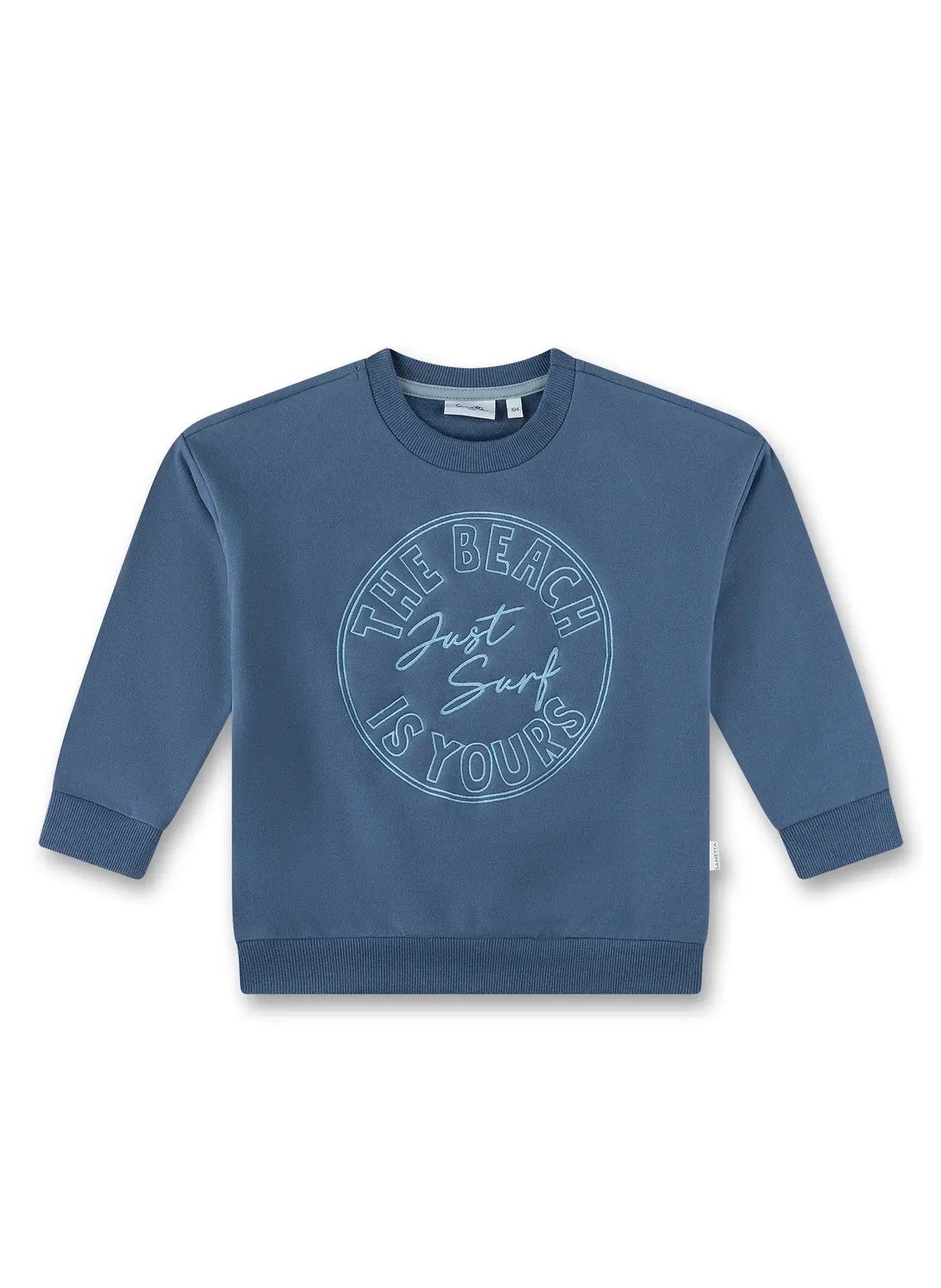 Sanetta Sweatshirt mit Stickerei Mokkini Kindermode