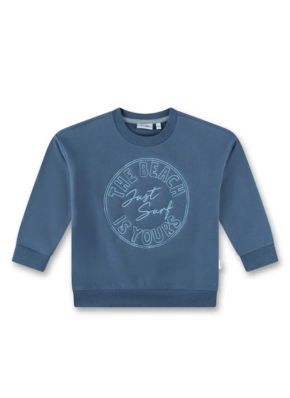 Sanetta Sweatshirt mit Stickerei Mokkini Kindermode