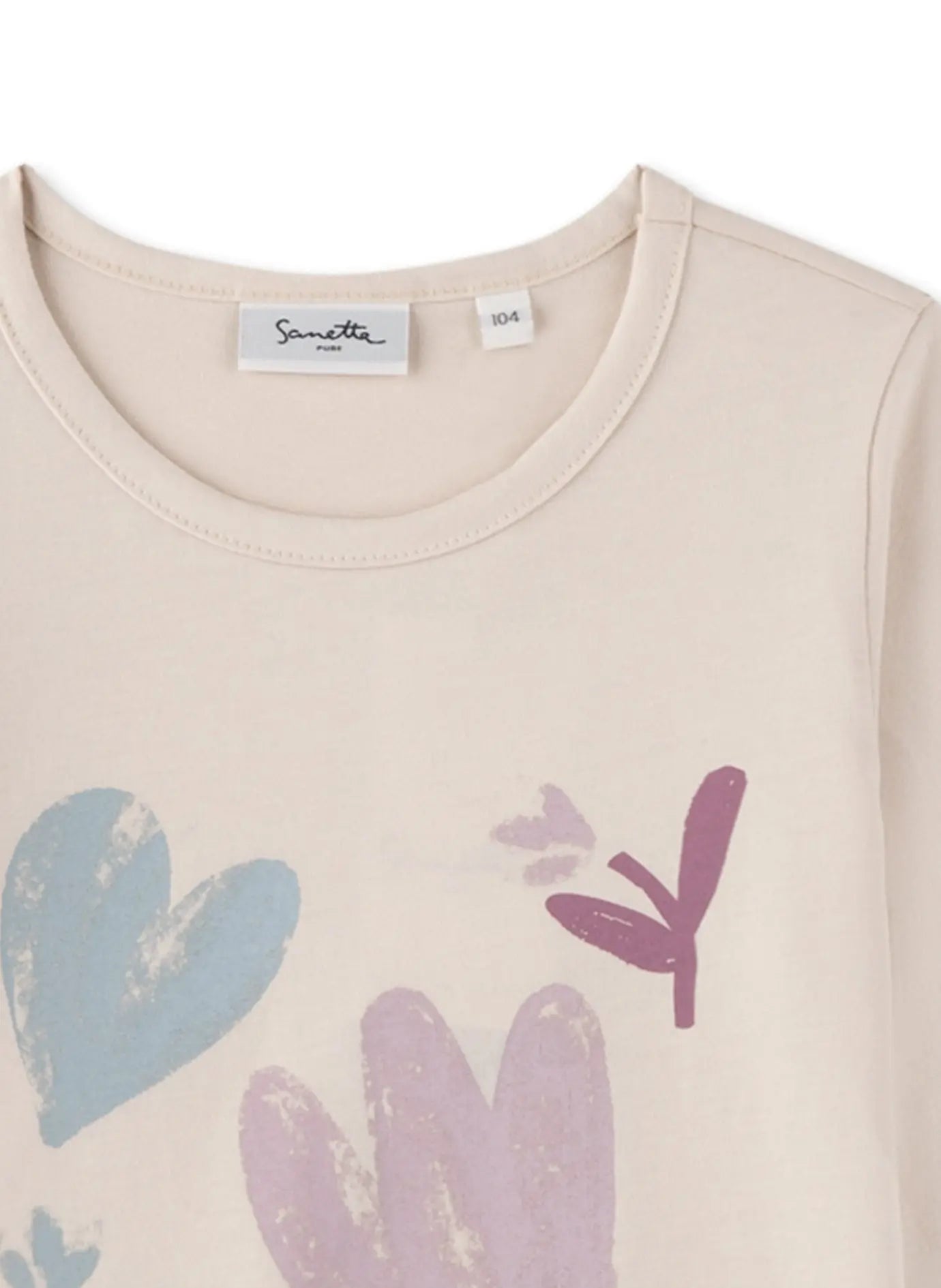 Sanetta T-Shirt Langarm mit Blumenprint - T-Shirt Langarm - Sanetta