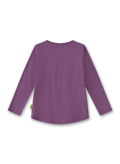 Sanetta T-Shirt Langarm mit Hundemotiv-Druck - T-Shirt Langarm - Sanetta