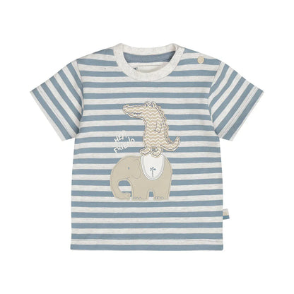 Dirkje T-Shirt Junge Blue Mokkini