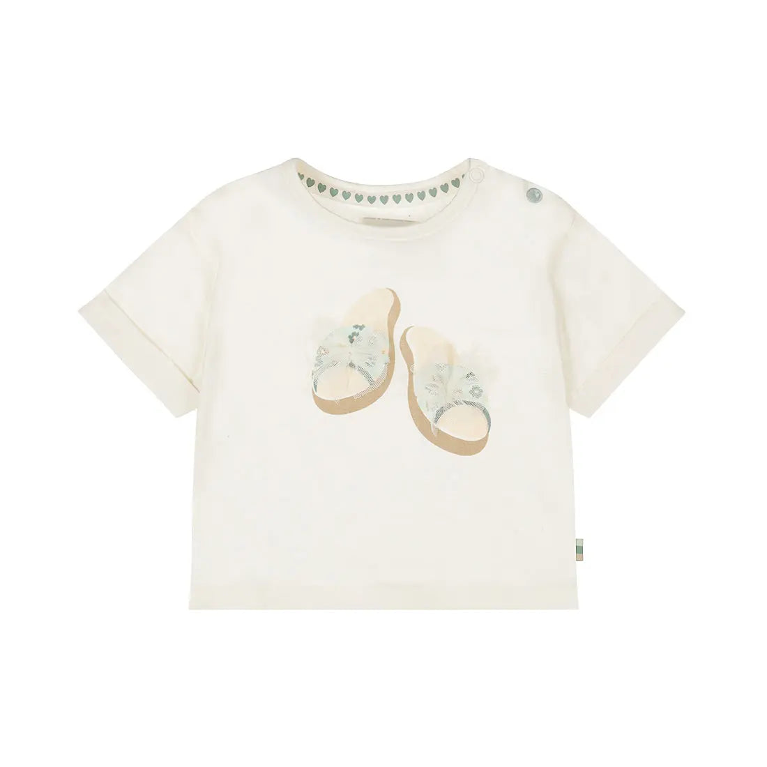 Dirkje T-Shirt Mädchen Weiß Mokkini