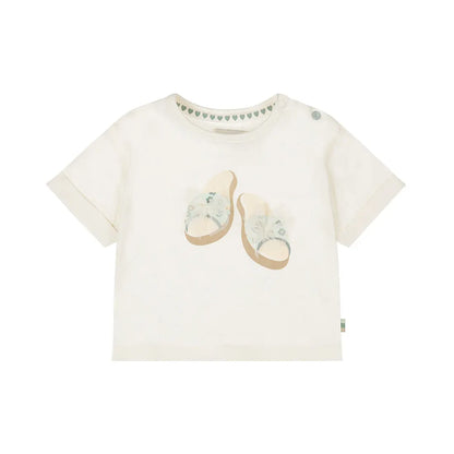 Dirkje T-Shirt Mädchen Weiß Mokkini