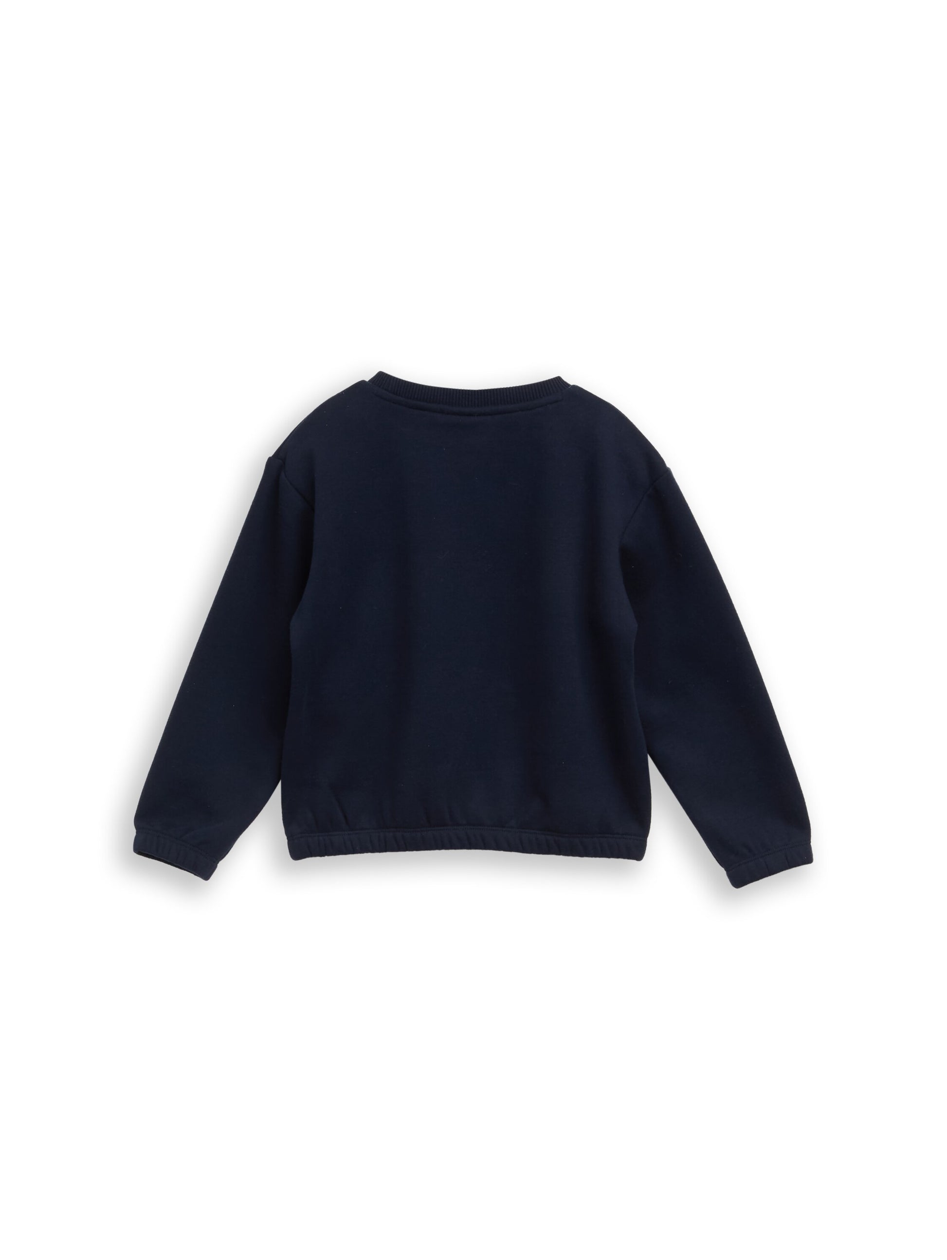 Tom Tailor Kids Sweatshirt mit Wendepailletten-Blumen in Dunkelblau