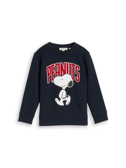 Tom Tailor Kids Sweatshirt mit Peanuts® Snoopy Print in Dunkelblau