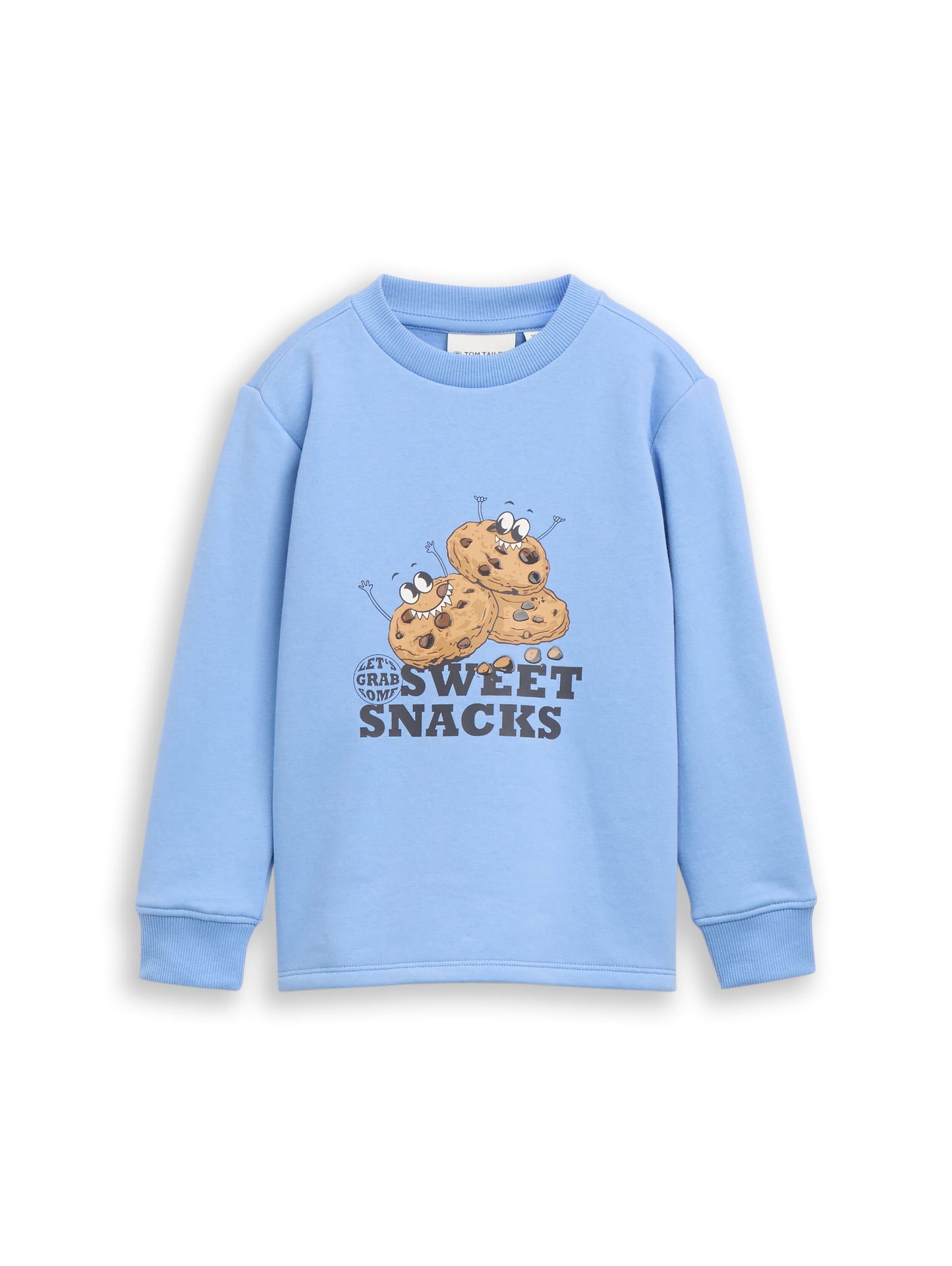 Tom Tailor Kids Sweatshirt Hellblau mit Cookie-Print