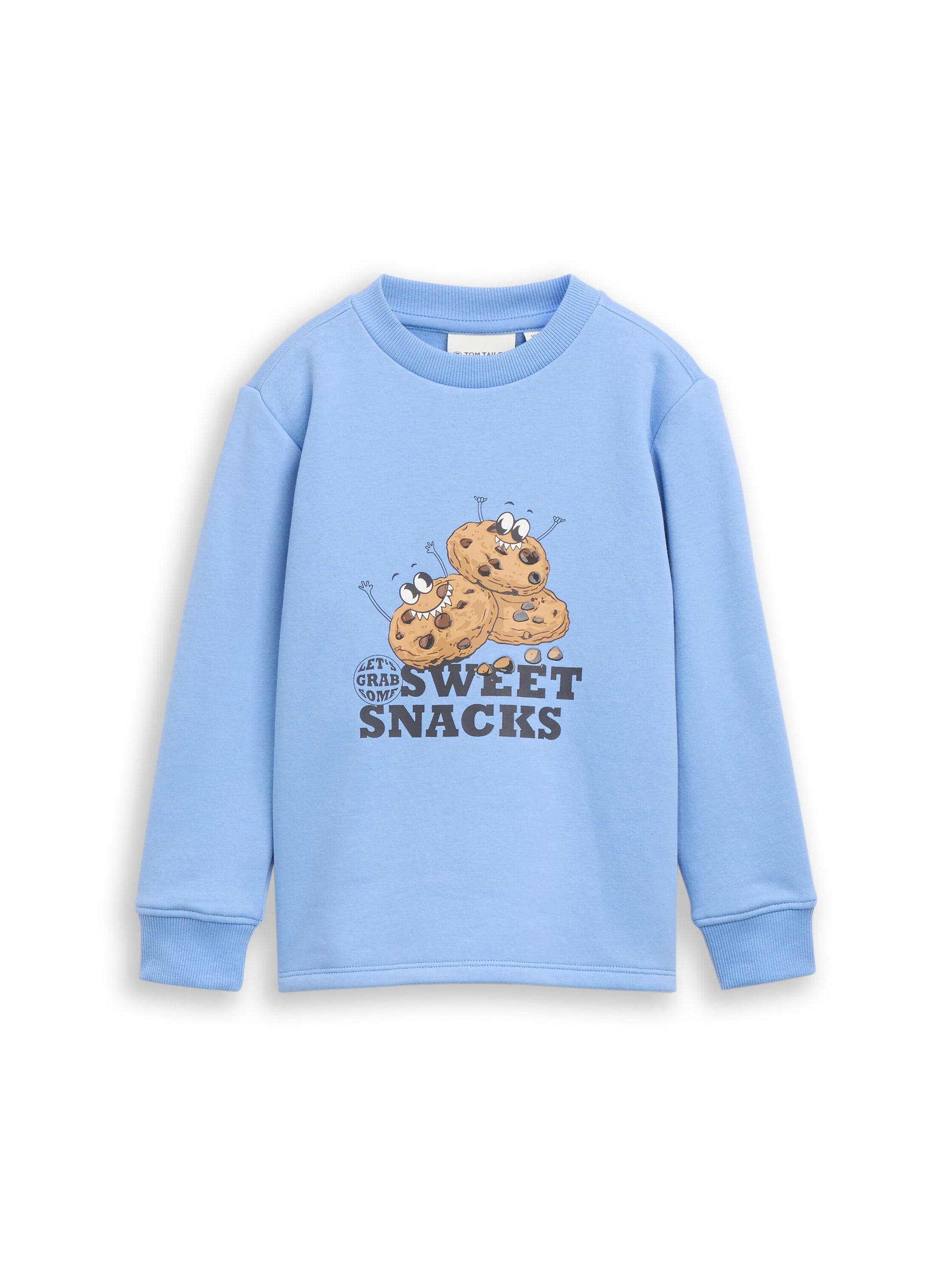 Tom Tailor Kids Sweatshirt Hellblau mit Cookie-Print