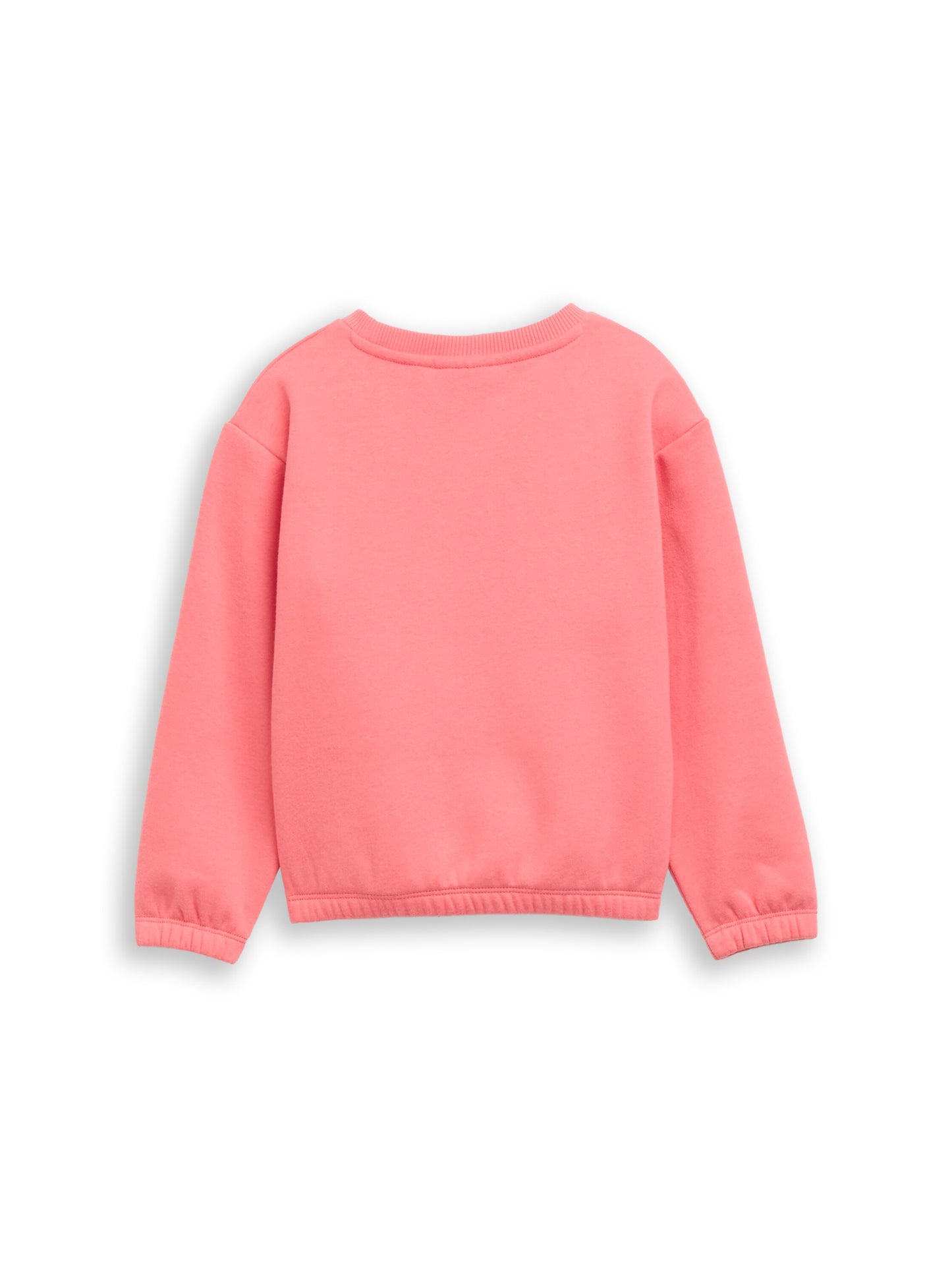 Tom Tailor Kids Sweatshirt mit Blumenmotiv & Wendepailletten in Koralle