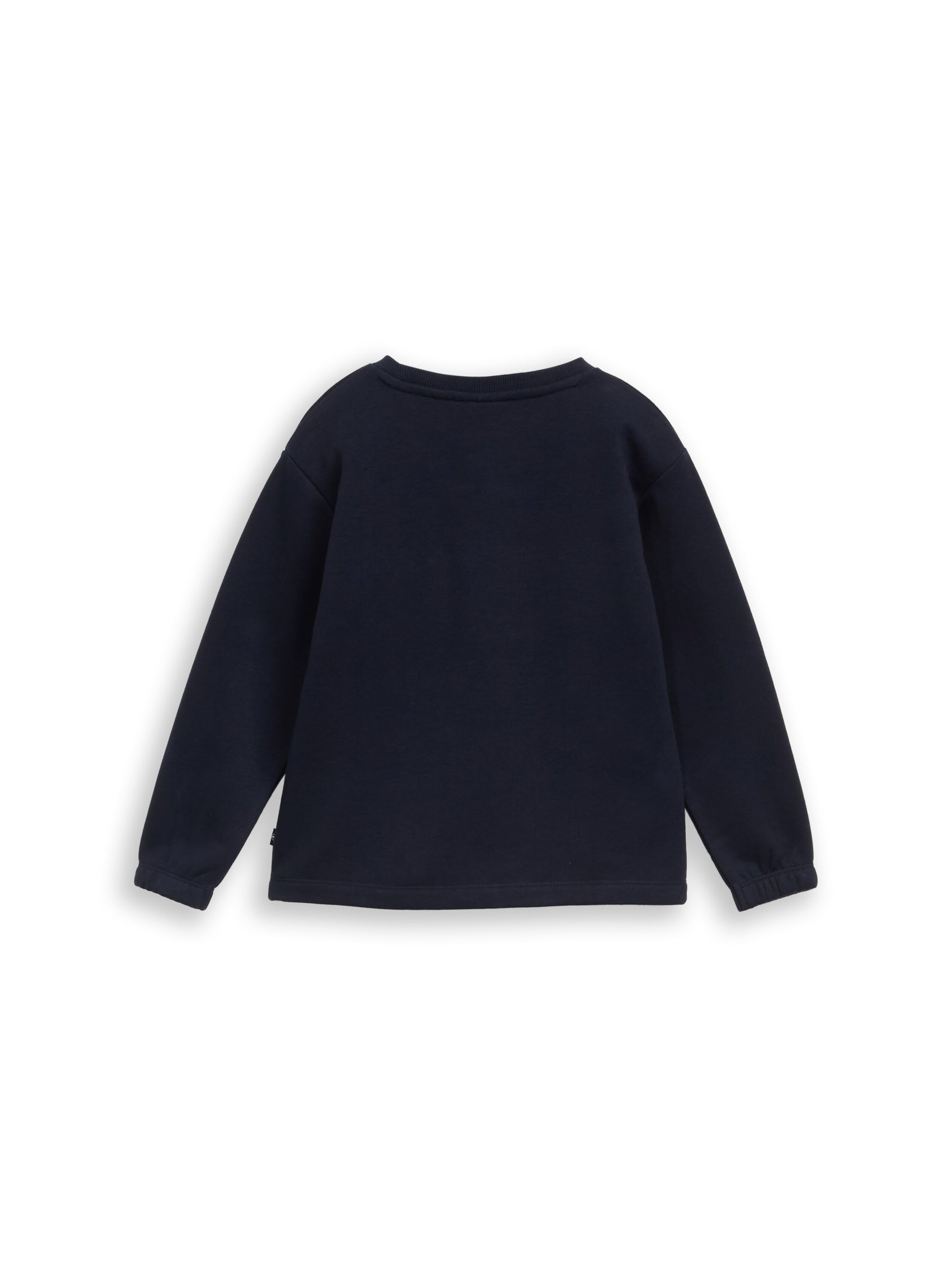 Tom Tailor Mädchen Pullover mit Stickerei in Dunkelblau