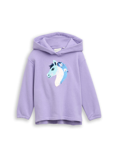 Tom Tailor Mädchen Hoodie in Lila