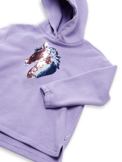 Tom Tailor Mädchen Hoodie in Lila