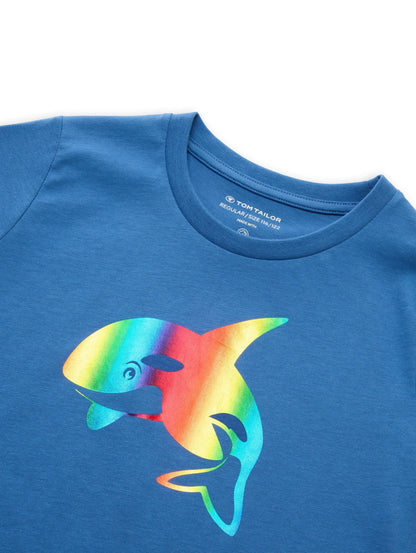 Tom Tailor Kids T-Shirt Junge Blau Mokkini
