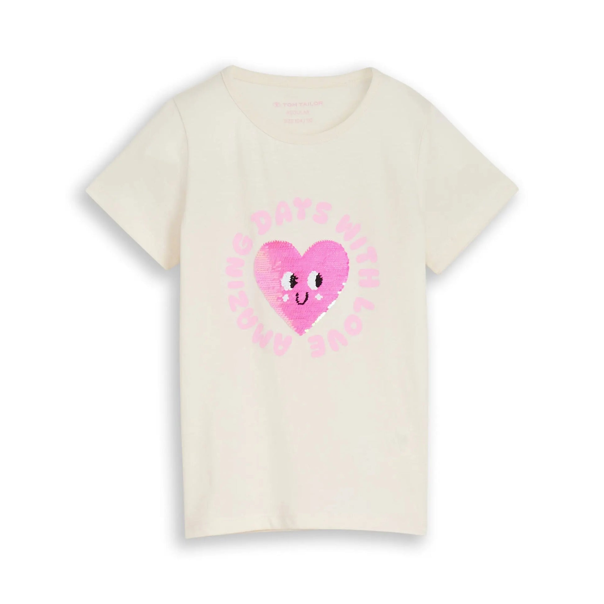 Tom Tailor Kids T-Shirt Mädchen Rosa Mokkini