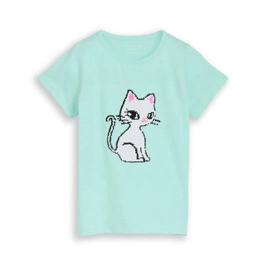 Tom Tailor Kids T-Shirt Mädchen Mint Mokkini