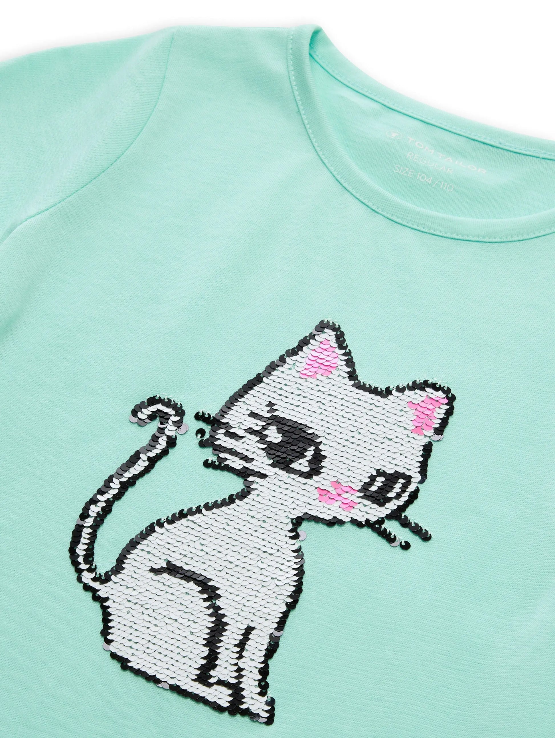 Tom Tailor Kids T-Shirt Mädchen Mint Mokkini