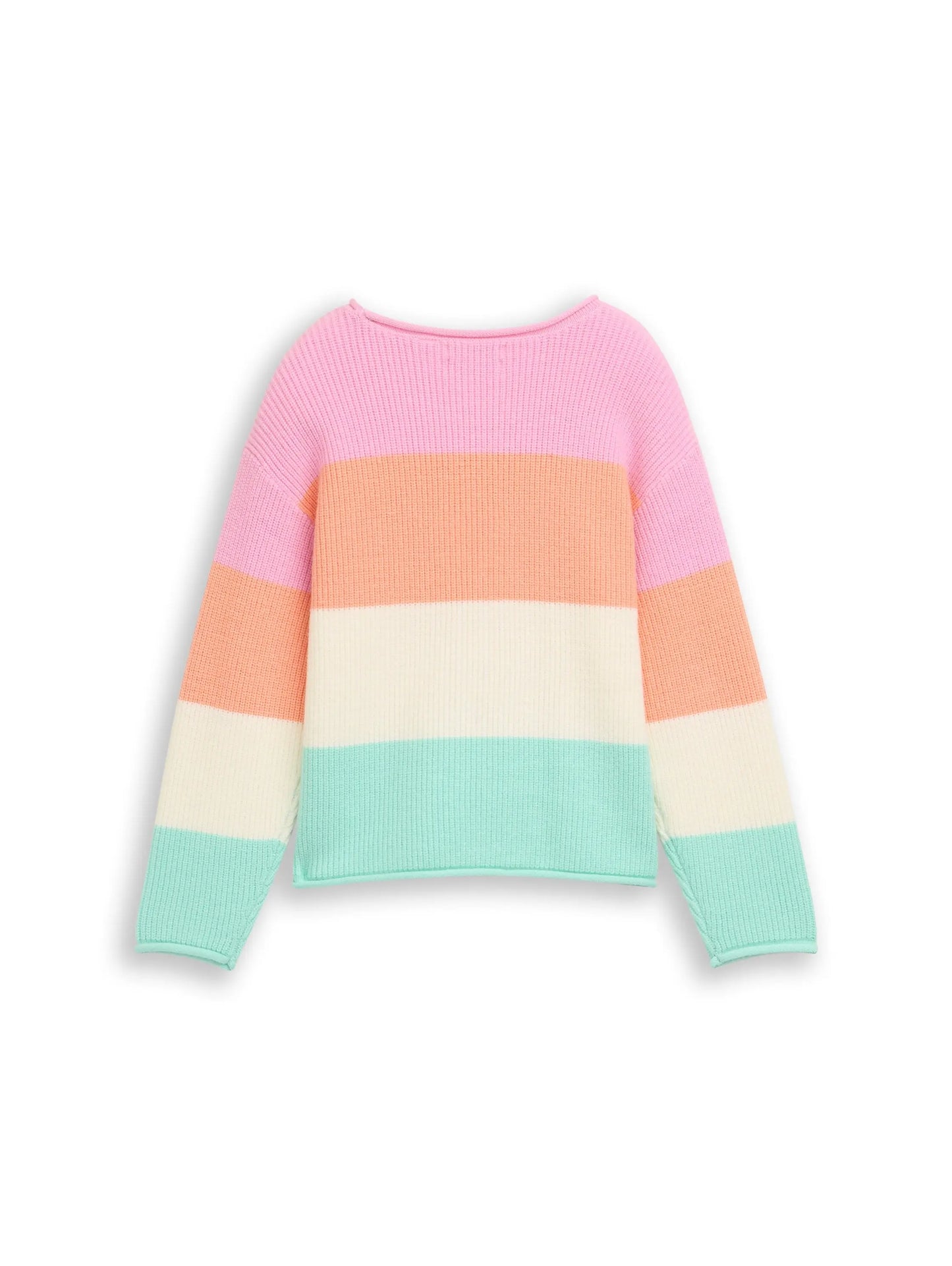 Tom Tailor Kids Pullover mit Pastellstreifen Mokkini Kindermode Pullover