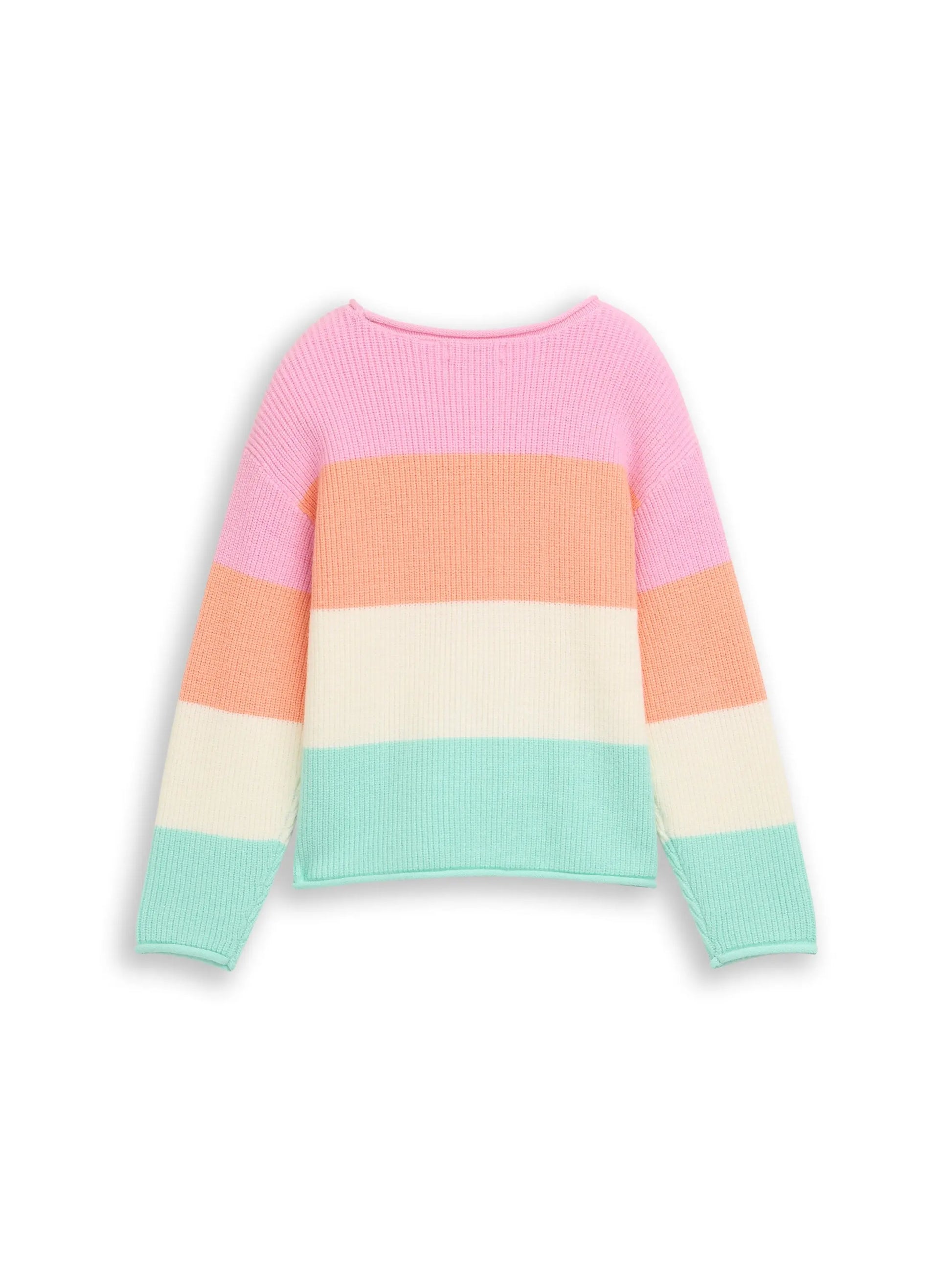 Tom Tailor Kids Pullover mit Pastellstreifen Mokkini Kindermode Pullover