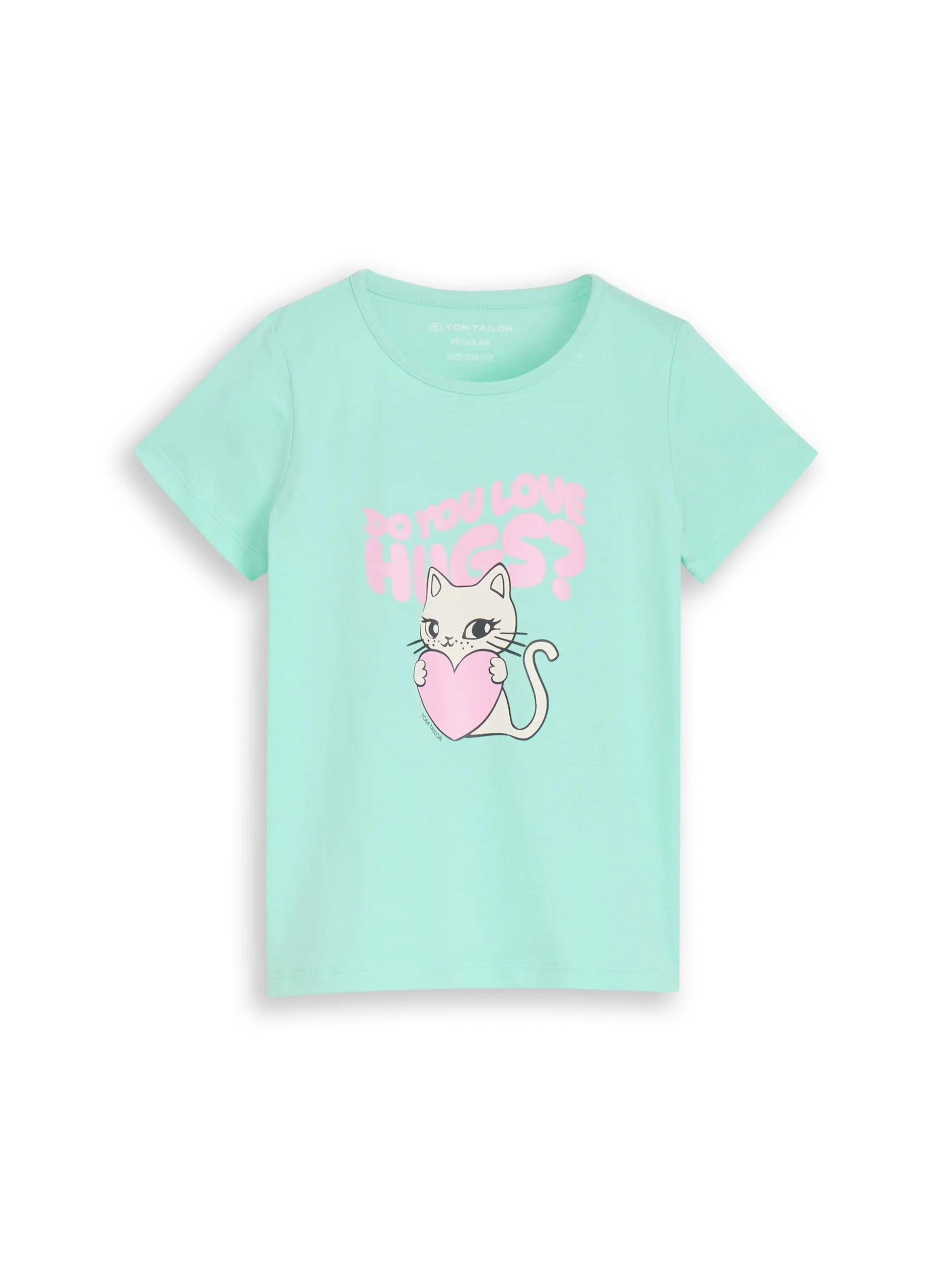 Tom Tailor Kids T-Shirt Mädchen Mint Mokkini