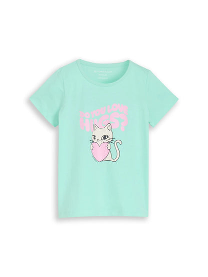 Tom Tailor Kids T-Shirt Mädchen Mint Mokkini