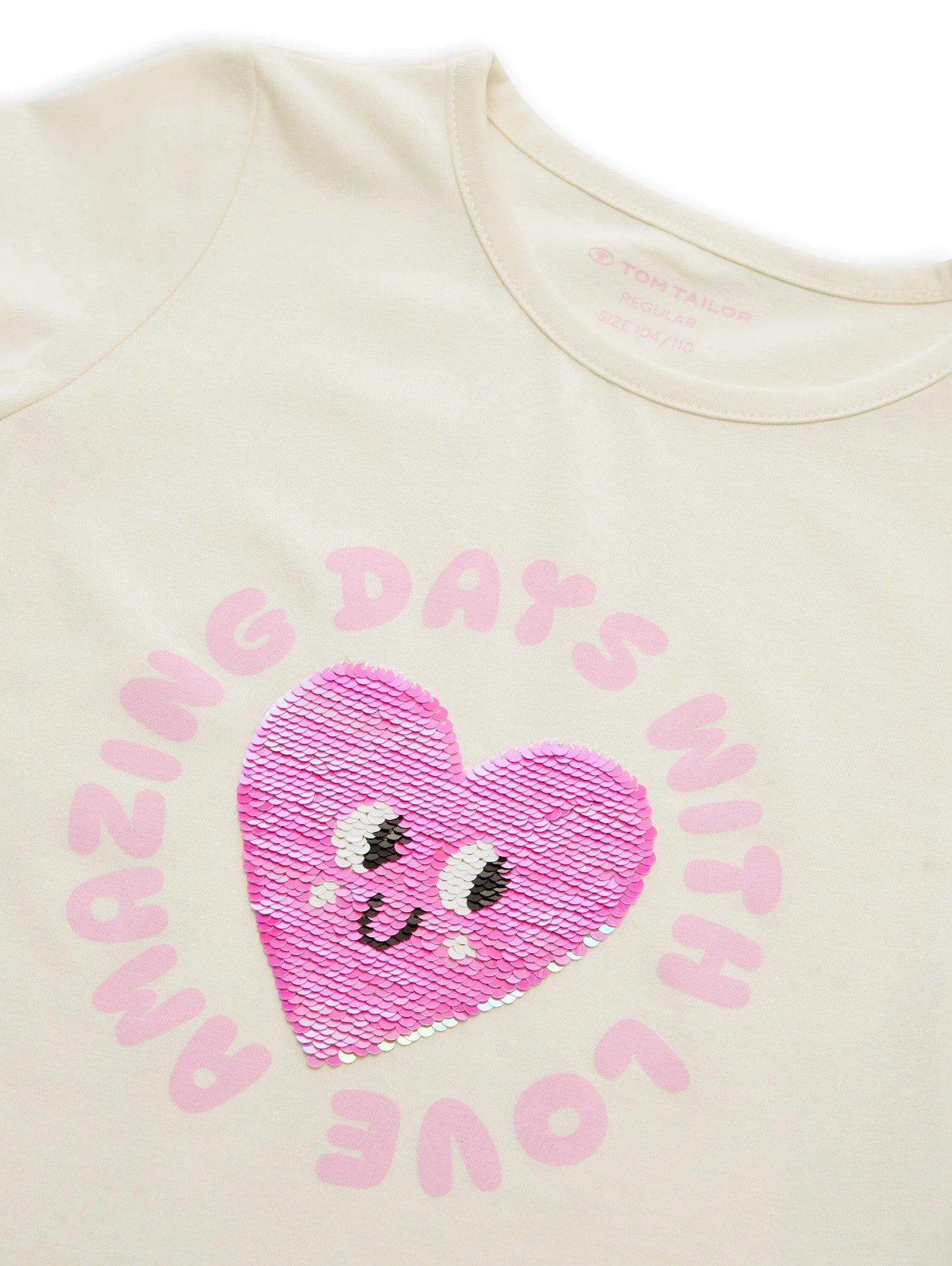 Tom Tailor Kids T-Shirt Mädchen Rosa Mokkini