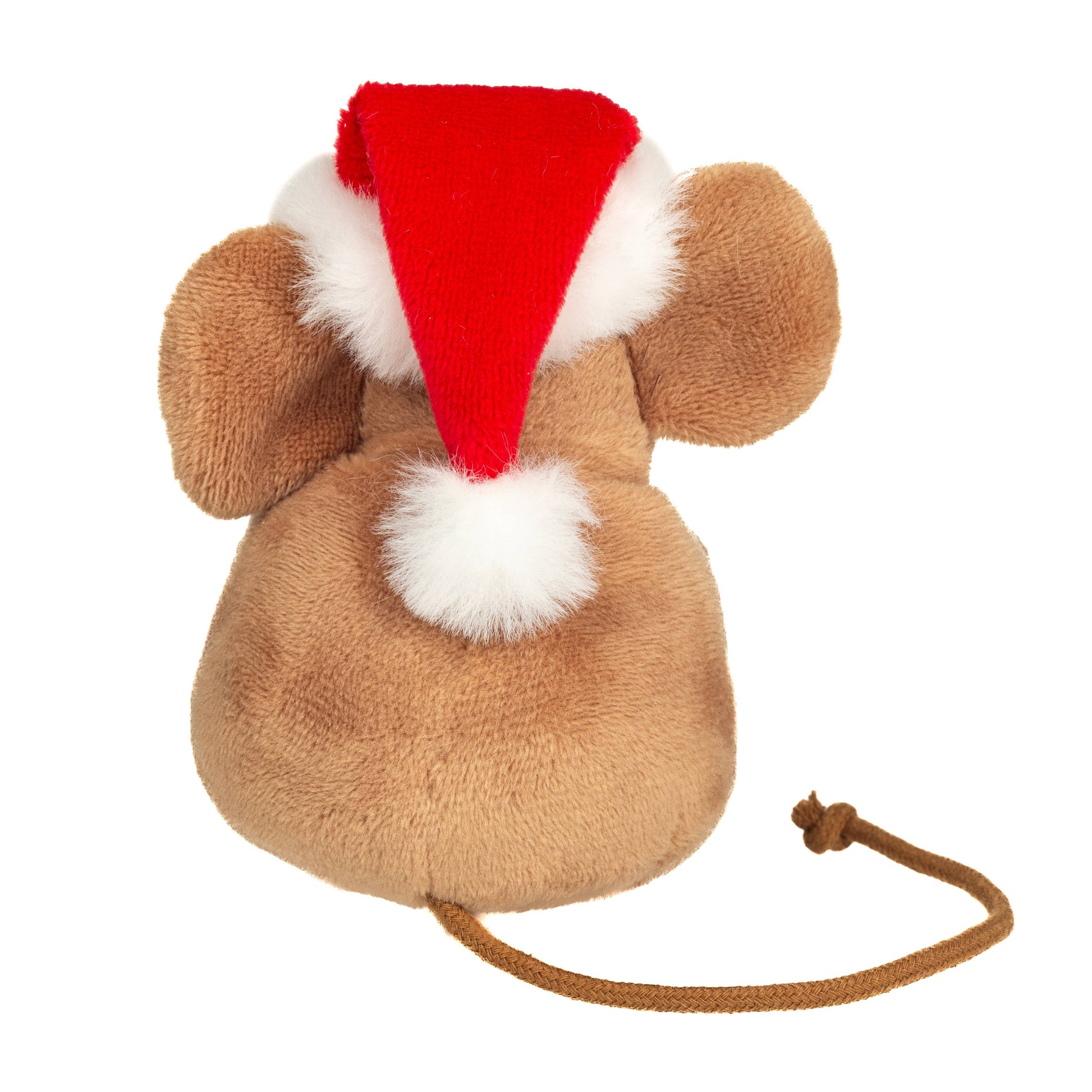 Weihnachtsmaus mit Tannenbaum 11 cm - Plüschtier - Stofftier