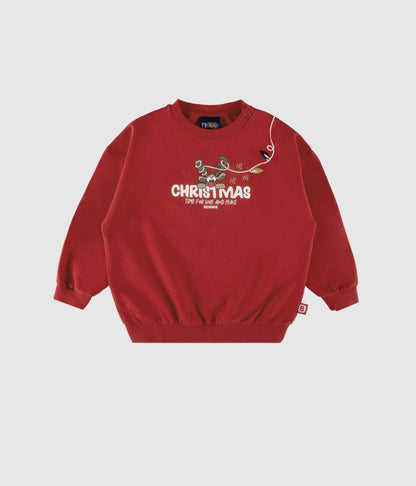 Weihnachtssweatshirt - Leuchtet im Dunkeln