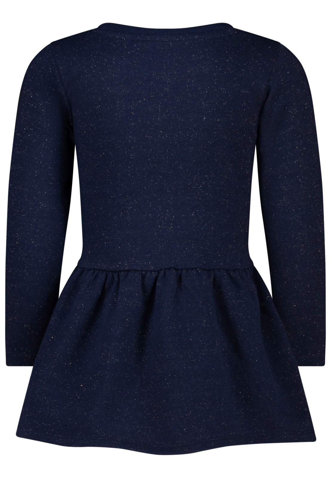 Salt and Pepper Mädchen Sweatkleid Pferd – Dunkelblau