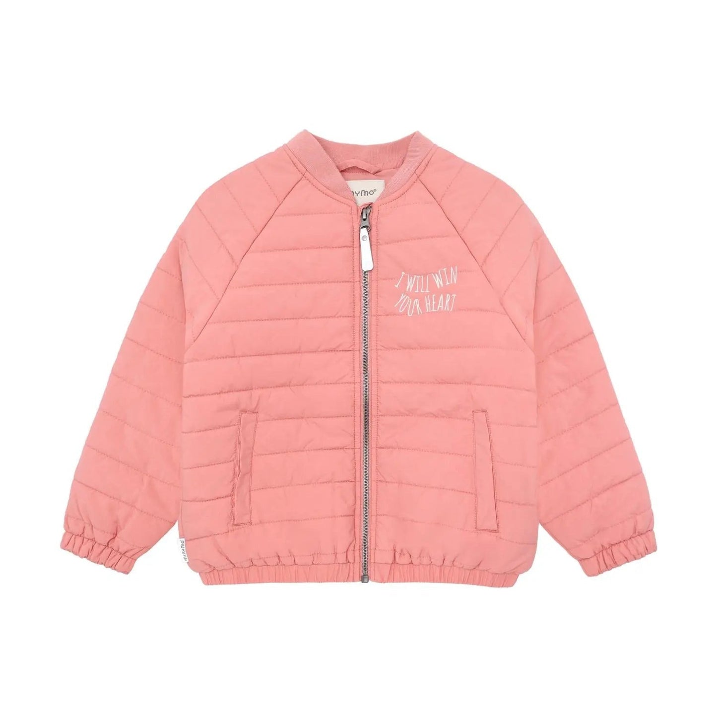 Minymo Mädchen Jacke Herz-Motiv