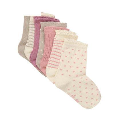 Minymo Socken 7er-Pack mit Muster
