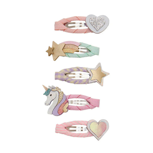 Mimi & Lula Einhorn Haarspangen Set für Mädchen