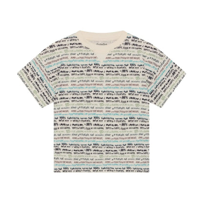 Minymo Jungen T-Shirt Blau/Weiß mit Textprint