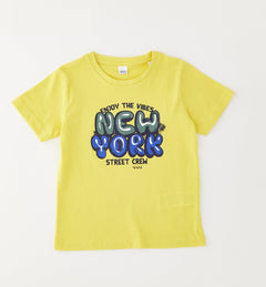 iDO Jungen T-Shirt mit buntem Schriftzug