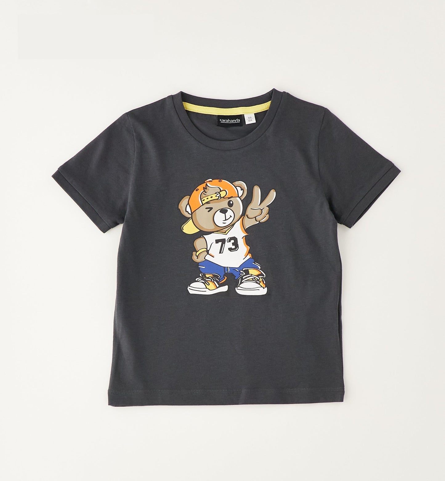 Sarabanda T-Shirt - Cooler Bär | Schwarz