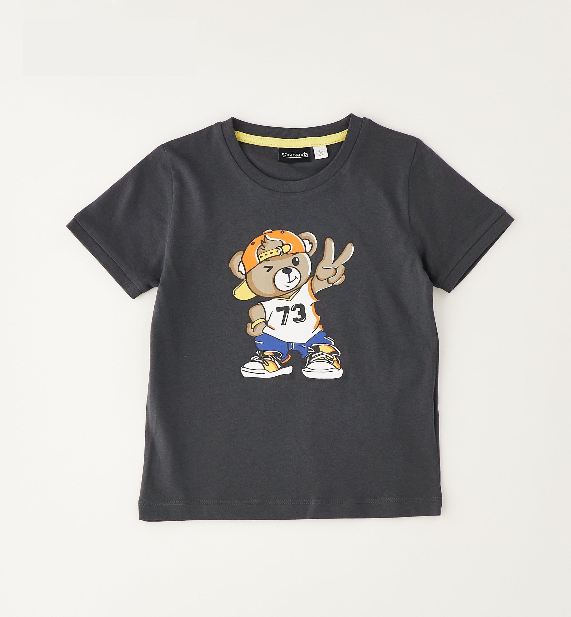 Sarabanda T-Shirt - Cooler Bär | Schwarz