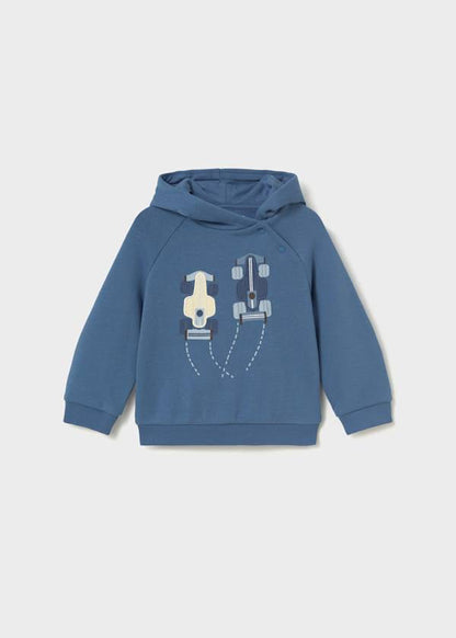 Mayoral Baby Junge Pullover Kapuze Indigo