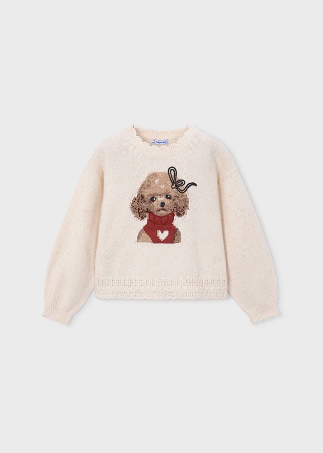 Mayoral Mädchen Pullover Rohweiss