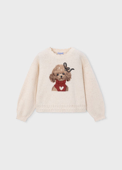 Mayoral Mädchen Pullover Rohweiss