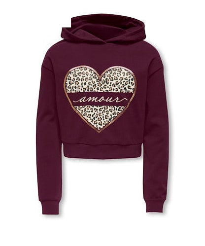 ONLY GIRLS Kapuzenpullover mit Print – Weicher Hoodie für Mädchen